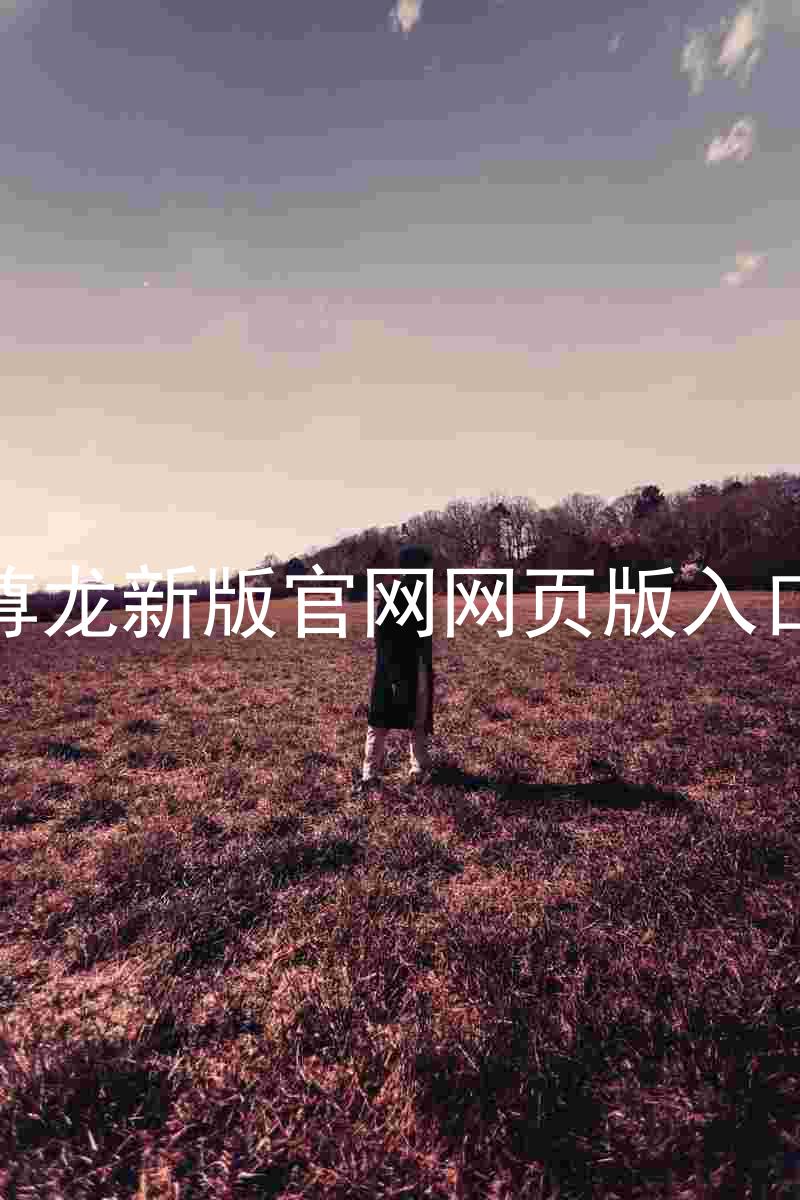 尊龙新版官网网页版入口